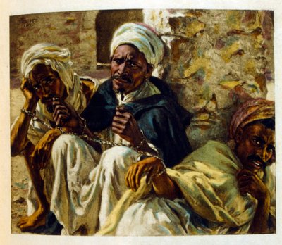 Dinet illusztrációja a "Káprázatok" arab életképekből. 1906. A Mirages, Scenes De La Vie Arab című kötetet Etienne Dinet illusztrálta Silman Ben Ibrahim Bamer kommentárjával. Nasreddine Dinet Alphonse-Etienne Dinet néven született; (1861-1929) francia szár alkotó: Alphonse Etienne Dinet