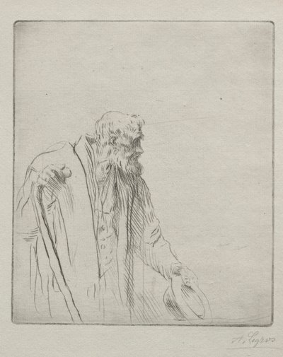 A Beggar alkotó: Alphonse Legros