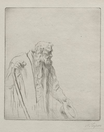 Egy koldus. alkotó: Alphonse Legros