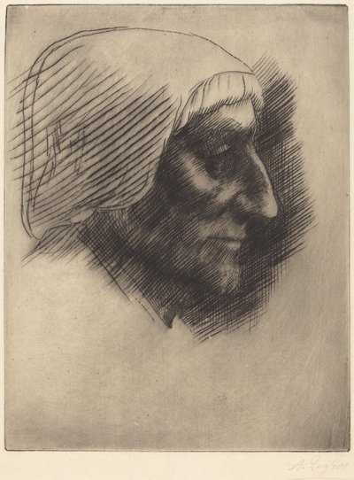 B... műkereskedő alkotó: Alphonse Legros