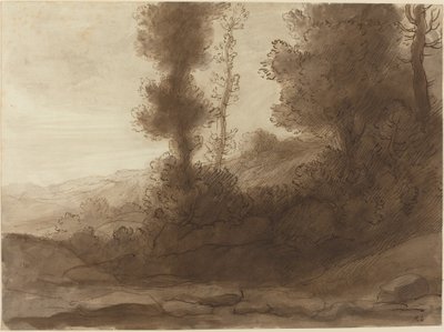 A hegy lábánál alkotó: Alphonse Legros
