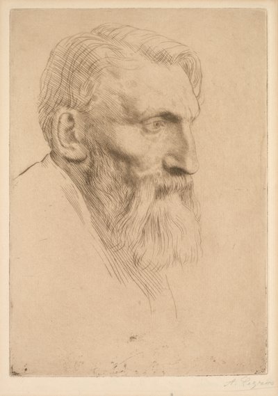 Auguste Rodin alkotó: Alphonse Legros