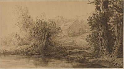 A folyó partja alkotó: Alphonse Legros