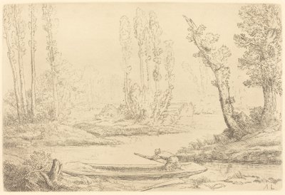 A Somme partjai Amiens közelében alkotó: Alphonse Legros
