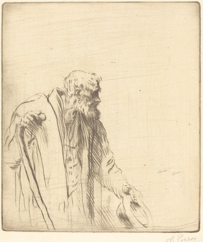 Koldus Egy koldus. alkotó: Alphonse Legros