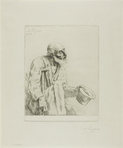 Mankós koldus alkotó: Alphonse Legros