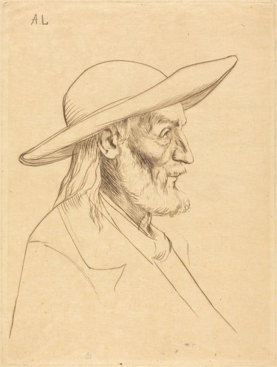 Breton Peasant (Breton parasz) alkotó: Alphonse Legros