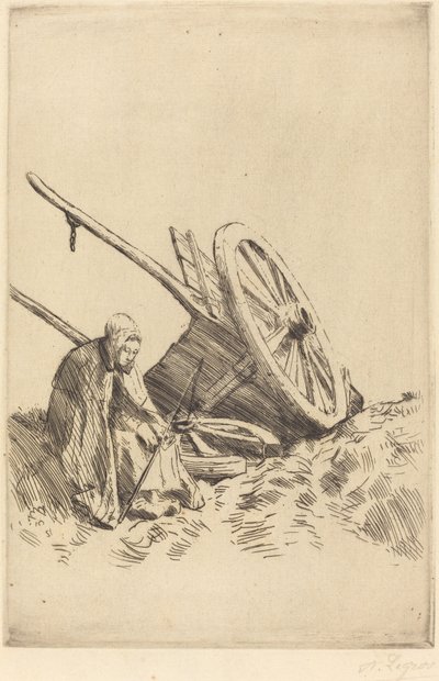 Törött kocsi A törött kocsi. alkotó: Alphonse Legros