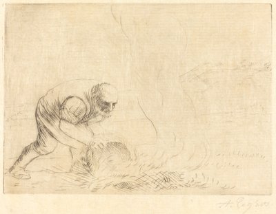 Égő fű alkotó: Alphonse Legros