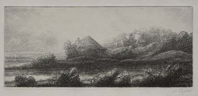 Kabin a mocsárban alkotó: Alphonse Legros