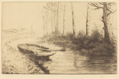Reggeli fény által látott csatorna A csatorna: Morning Light. alkotó: Alphonse Legros