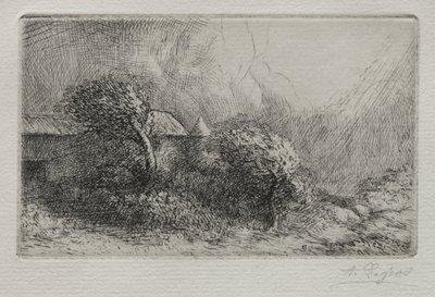 Chailli: Egy vihar vége (Vihareffektus) alkotó: Alphonse Legros