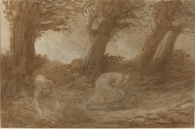 Mennydörgés tapsa [recto]. alkotó: Alphonse Legros