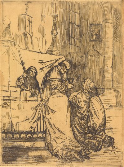 Közösség a Szent Medárd-templomban La communion dans l