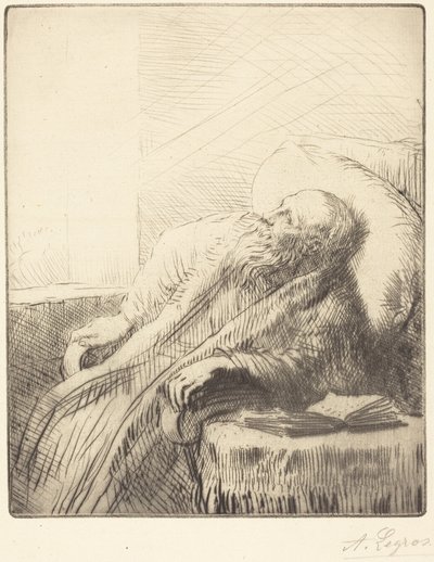 Lábadozó alkotó: Alphonse Legros