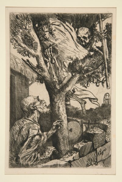 Halál a körtefában alkotó: Alphonse Legros