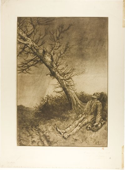 A vagabond halála alkotó: Alphonse Legros