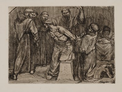 Fegyelem a kolostorban alkotó: Alphonse Legros