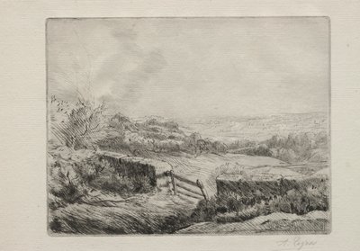 Bejárat a pályára alkotó: Alphonse Legros