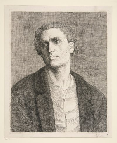 fejtanulmány alkotó: Alphonse Legros