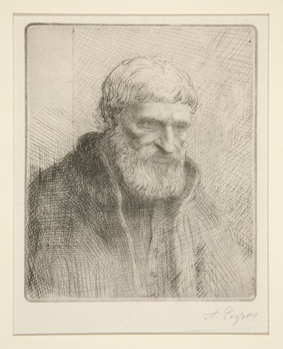 Etude de vieillard (Tanulmány egy öregemberről) alkotó: Alphonse Legros