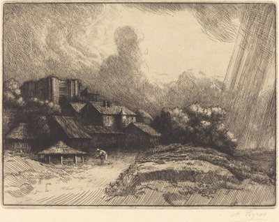 Farm a kolostorban alkotó: Alphonse Legros