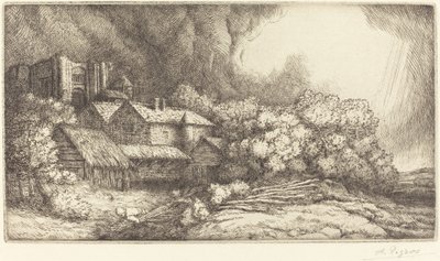 Farm a kolostorban alkotó: Alphonse Legros