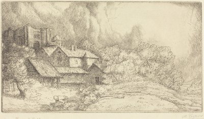 Gazdaság a kolostornál alkotó: Alphonse Legros