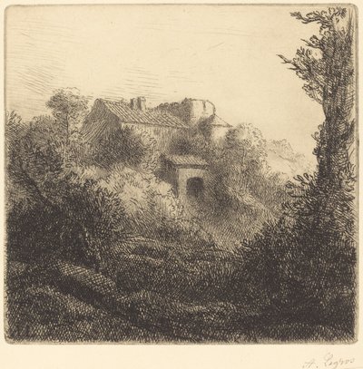 Farm a dombon Farm a dombon. alkotó: Alphonse Legros