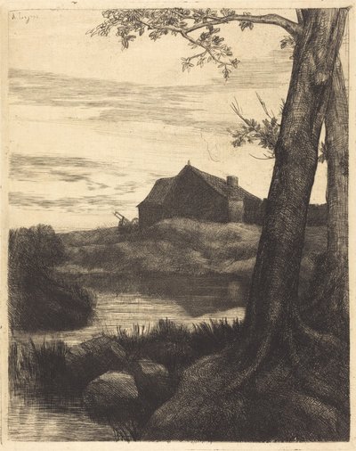Gazdaság nagy fával alkotó: Alphonse Legros