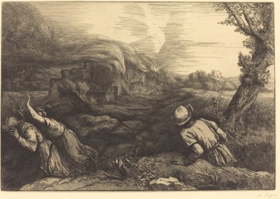 Tűz a Hamletben alkotó: Alphonse Legros