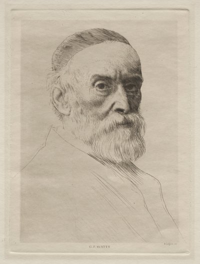 G. F. Watts. alkotó: Alphonse Legros
