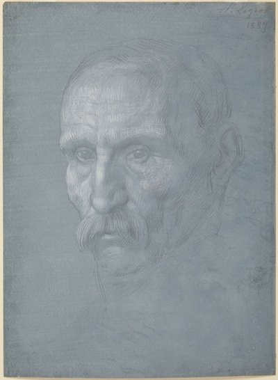 Férfifej alkotó: Alphonse Legros
