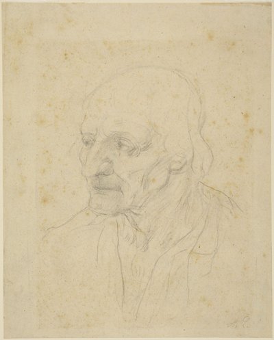 Az öregember feje alkotó: Alphonse Legros