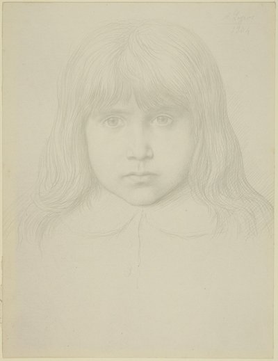 Hosszú hajú fiatal fiú feje alkotó: Alphonse Legros