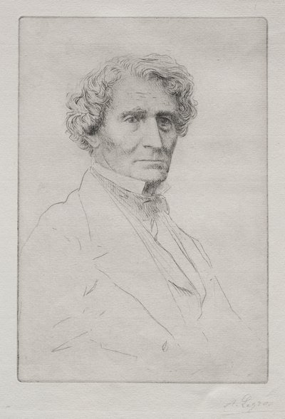 Hector Berlioz alkotó: Alphonse Legros