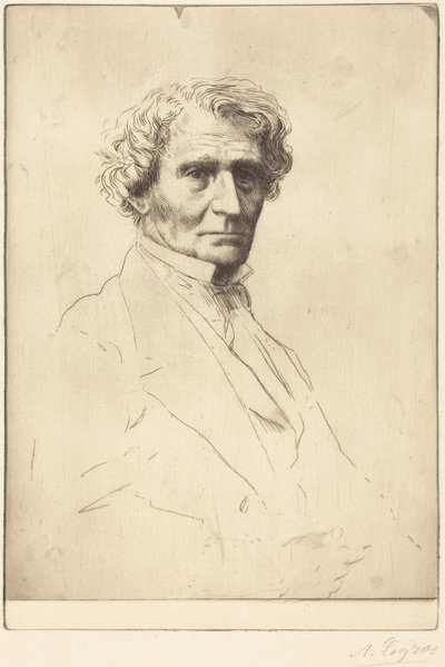 Hector Berlioz alkotó: Alphonse Legros