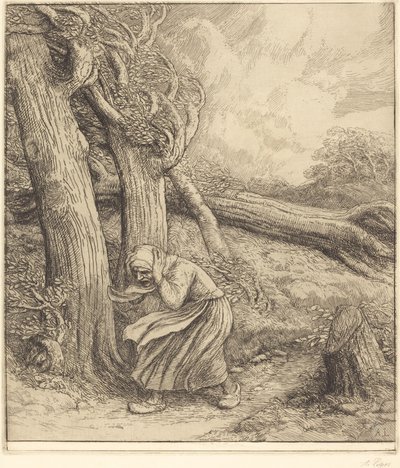 Hurricane (A hurrikán) alkotó: Alphonse Legros