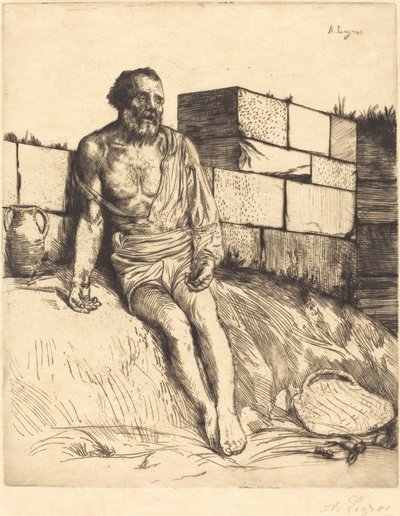 Állás, 1. lemez alkotó: Alphonse Legros