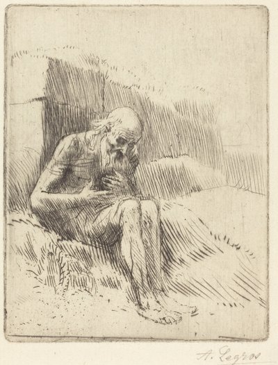 Jób, 2. táblázat alkotó: Alphonse Legros