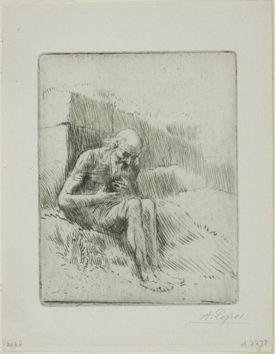 Munka, második tányér alkotó: Alphonse Legros