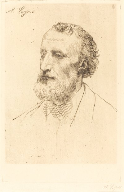Jules Dalou, 1st plate. alkotó: Alphonse Legros