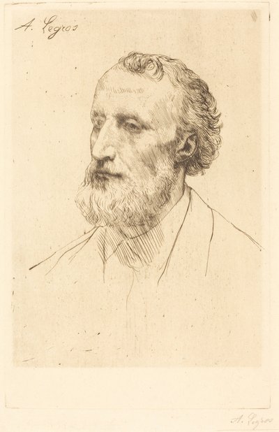Jules Dalou, 1. tábla alkotó: Alphonse Legros
