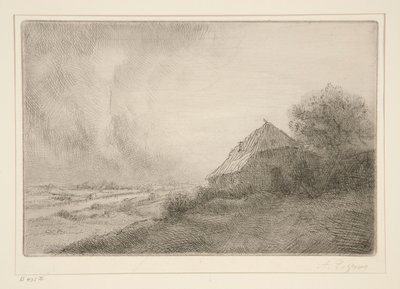 A kunyhó a hegyen alkotó: Alphonse Legros