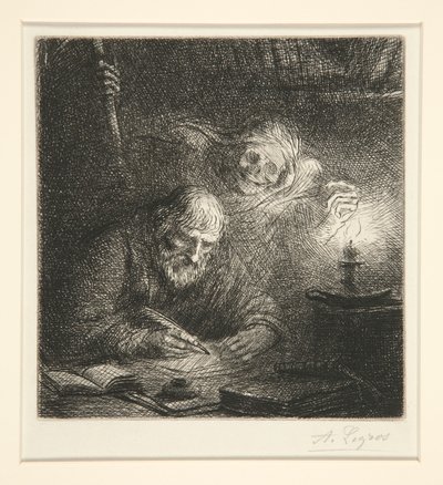 A halál és a filozófus alkotó: Alphonse Legros