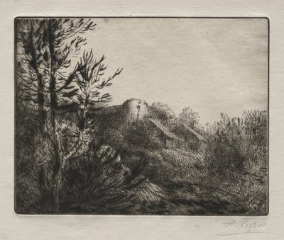Valoux farm. alkotó: Alphonse Legros
