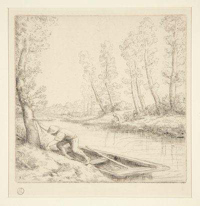 Reggel a folyón alkotó: Alphonse Legros