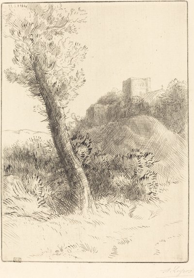 Tájkép alkotó: Alphonse Legros