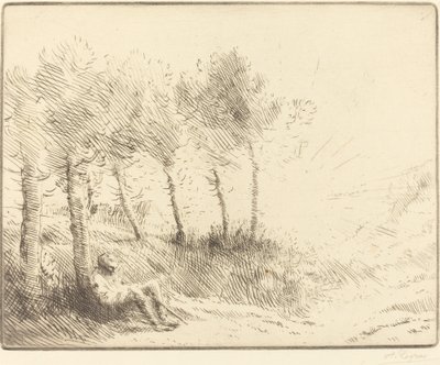 Tájkép alkotó: Alphonse Legros
