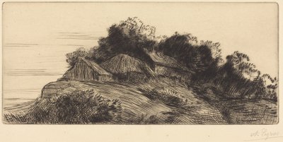 Tájkép alkotó: Alphonse Legros